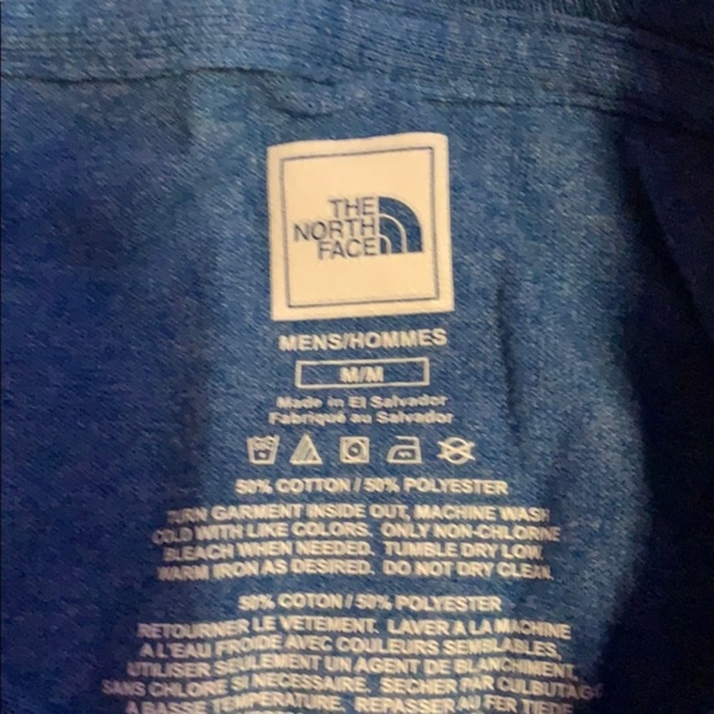 Men’s The North Face Blue t shirt size M ⛷ - Picture 3 of 3